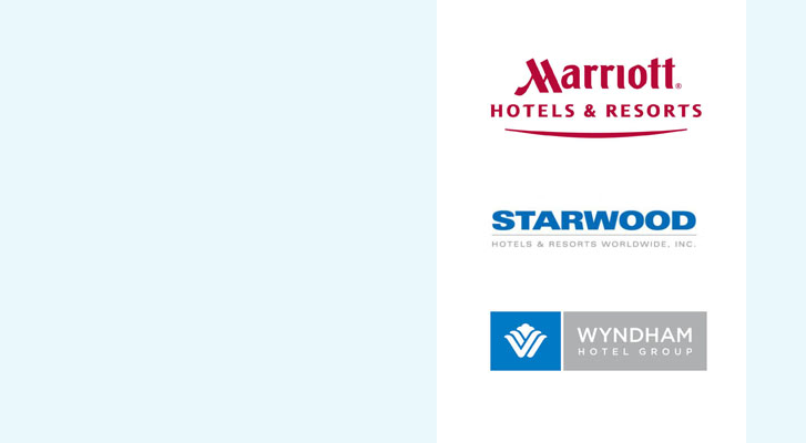 Image: Marriott, Starwood, and Wyndham Hotels - Benchmarc360 Event housing planning services.